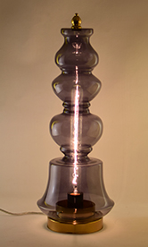 Ilke Table Lamp by Sahil & Sarthak Grey